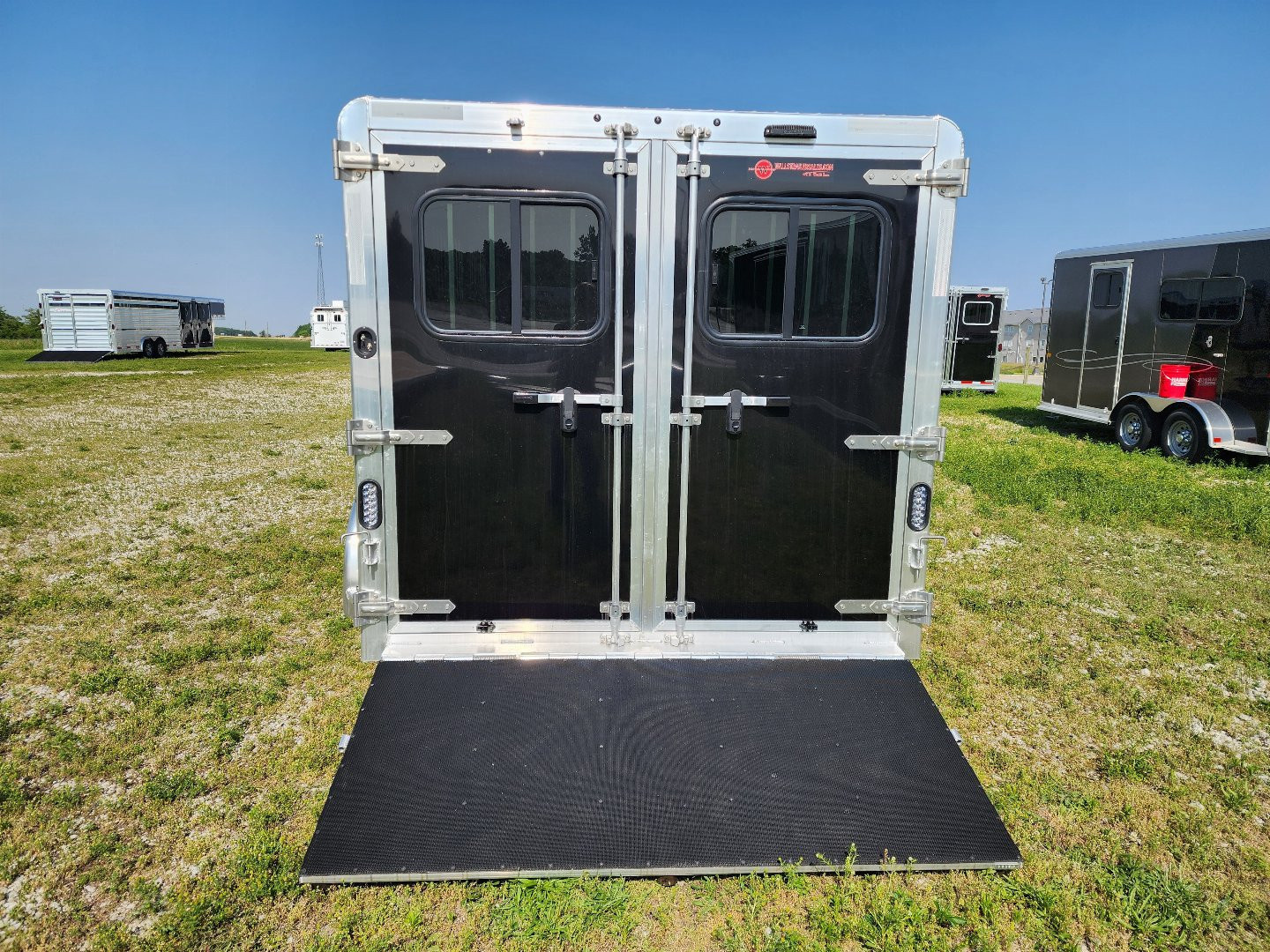 New 2026 Exiss Trailers Exhibitor 716W BP Stock / Stock Combo Trailer