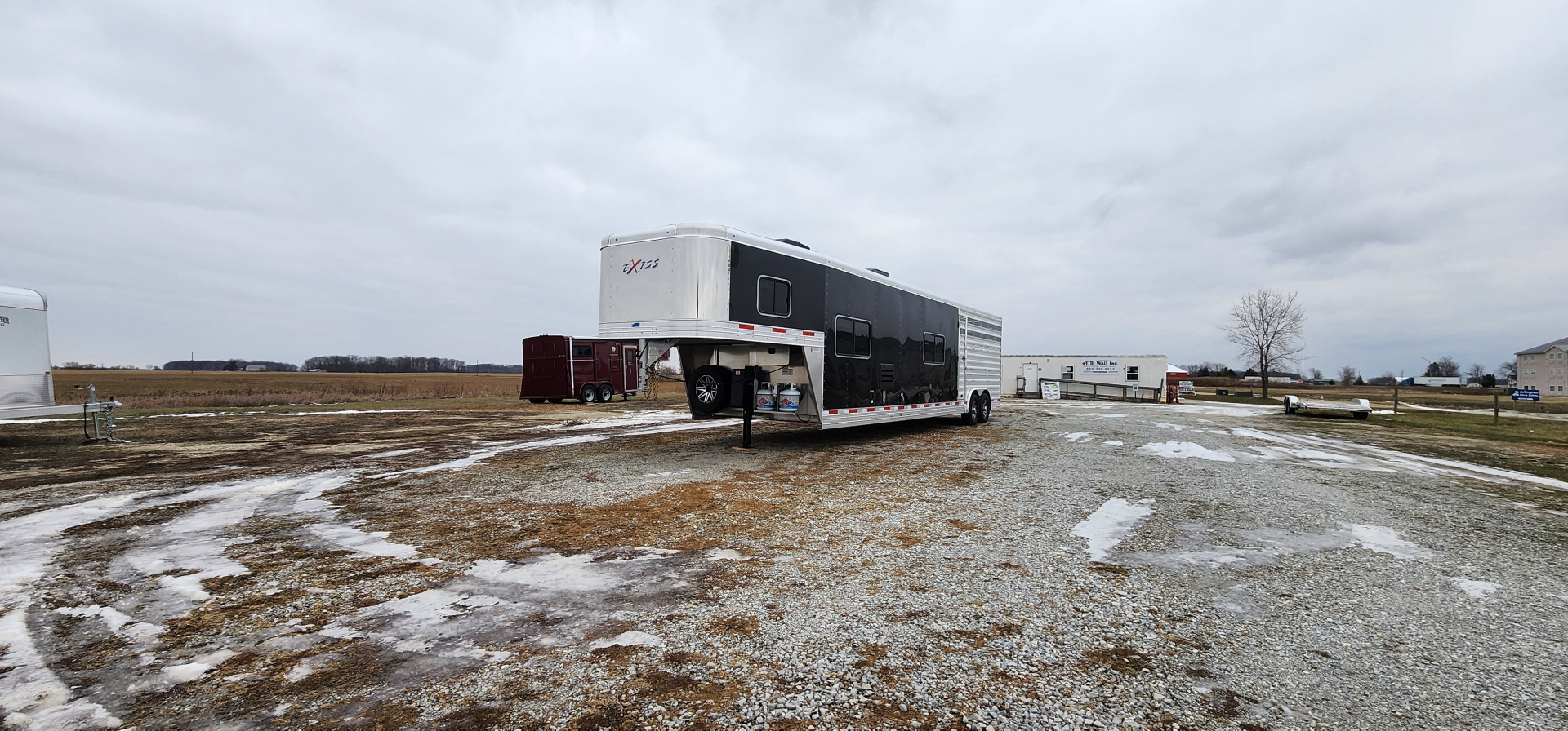 New 2025 Exiss Trailers STC 8032LQ Stock / Stock Combo Trailer