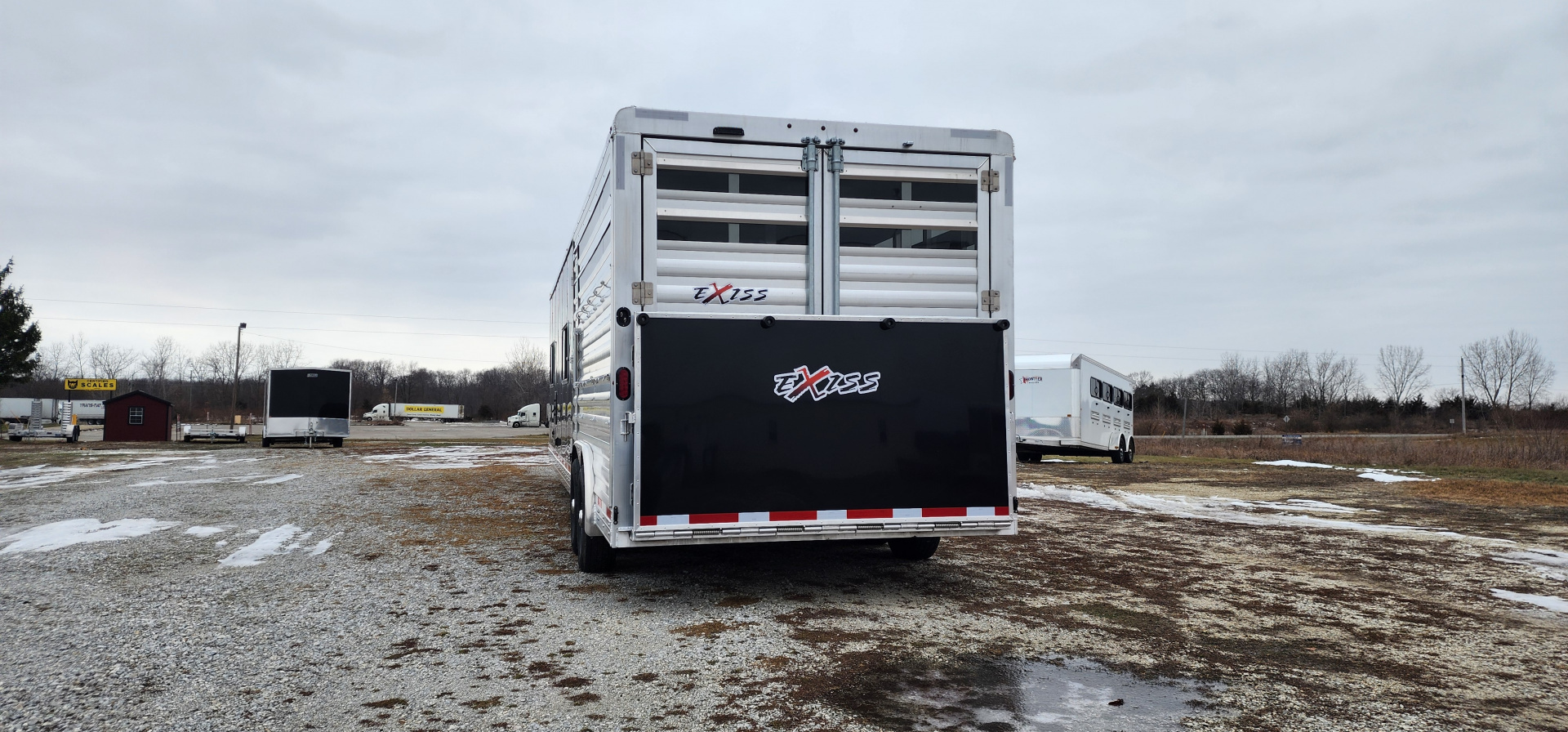 New 2025 Exiss Trailers STC 8032LQ Stock / Stock Combo Trailer