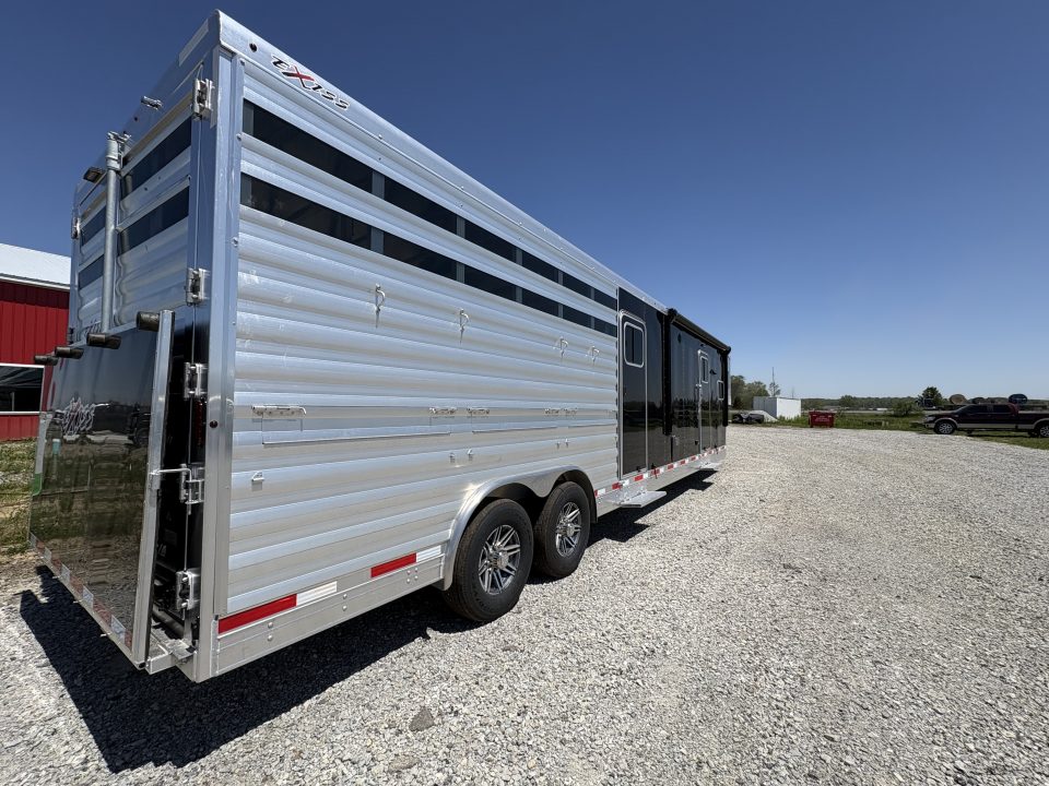 New 2025 Exiss Trailers STC 8032LQ Stock / Stock Combo Trailer