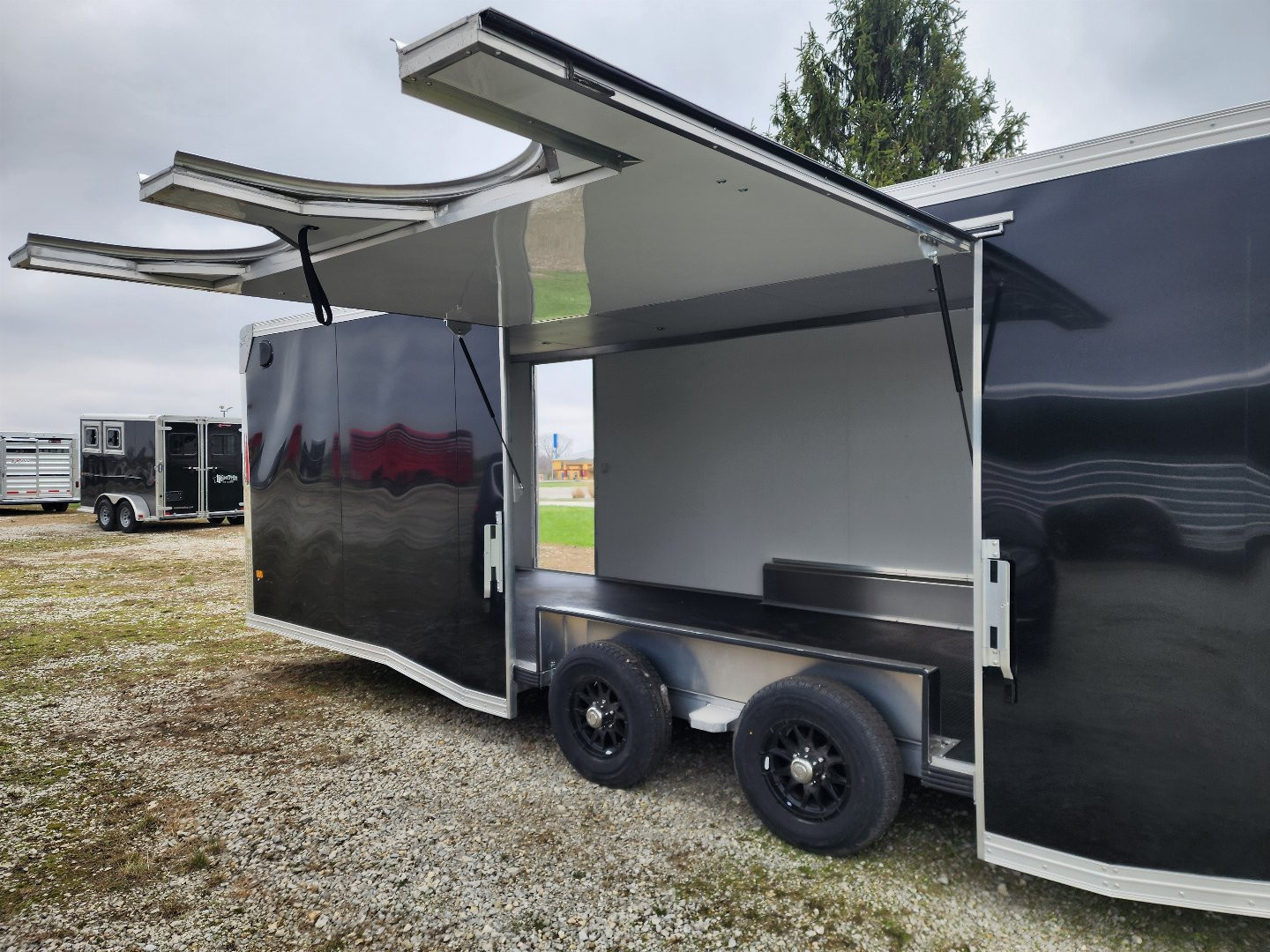 New 2025 EZ HAULER EZEC 8.5X24 CAR HAULER ( NO TRADE)