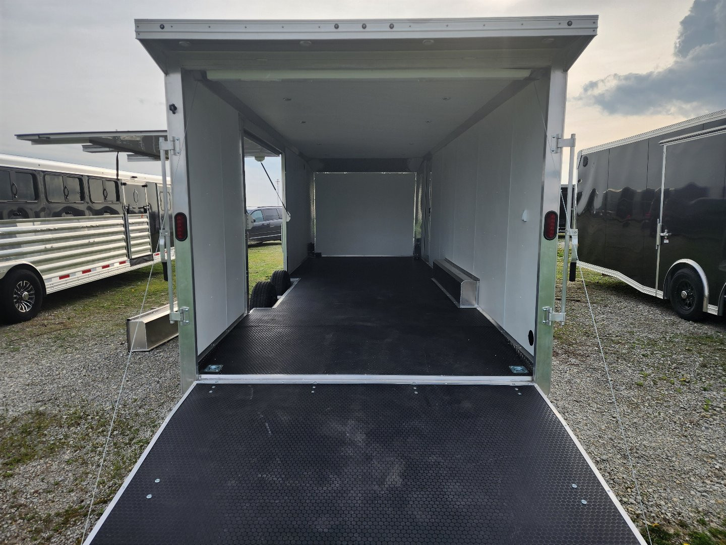 New 2025 EZ HAULER EZEC 8.5X24 CAR HAULER ( NO TRADE)