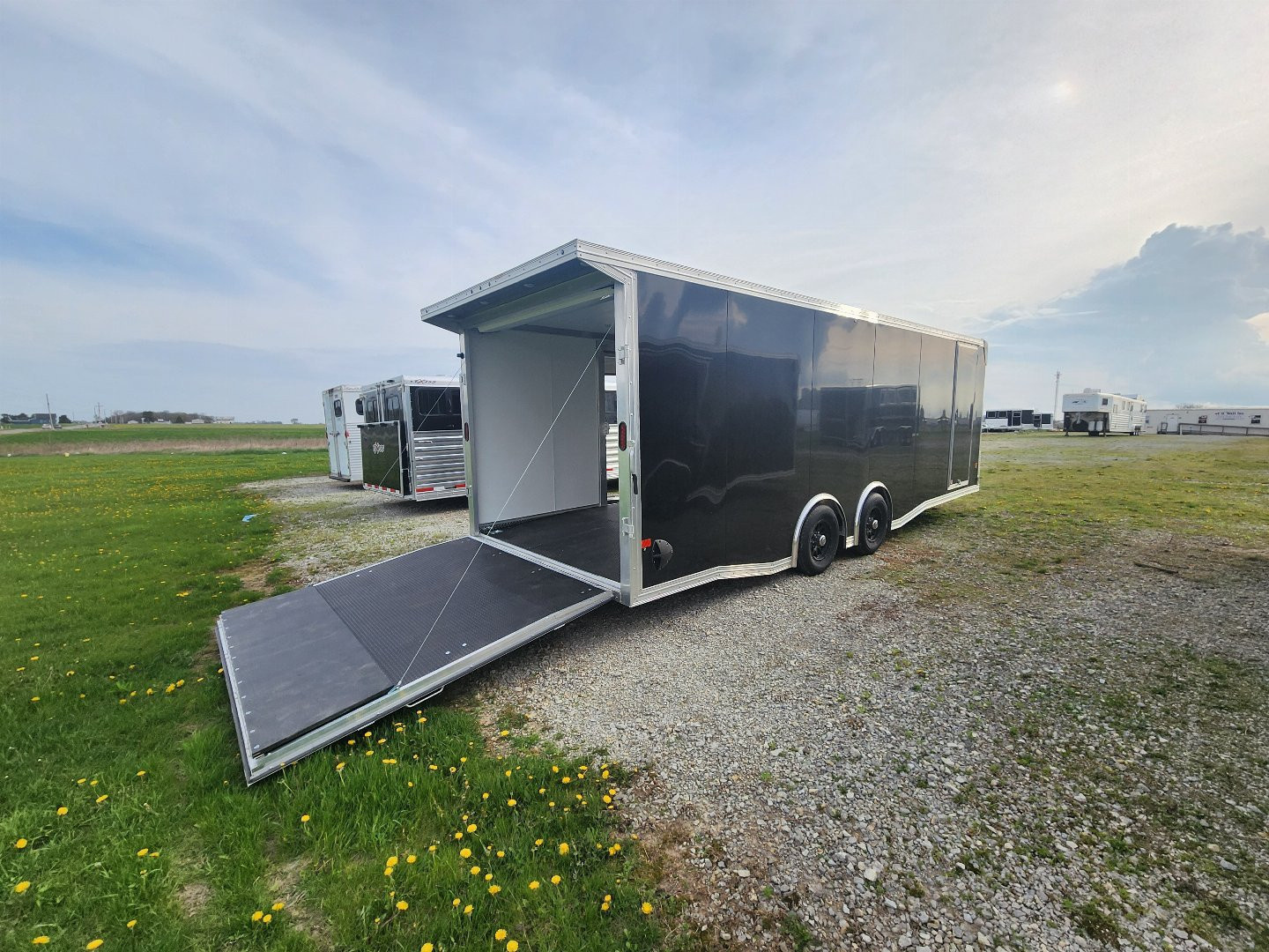 New 2025 EZ HAULER EZEC 8.5X24 CAR HAULER ( NO TRADE)