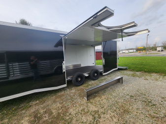 New 2025 EZ HAULER EZEC 8.5X24 CAR HAULER ( NO TRADE)