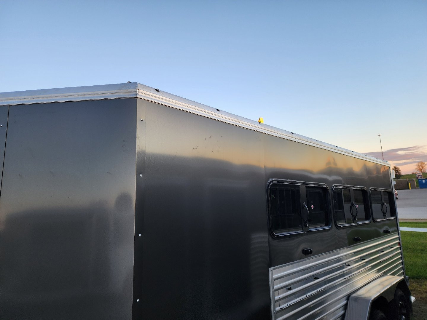 New 2026 FrontierLow Pro 6 Pen/ Stock Combo Trailer