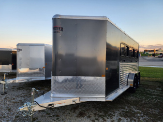 New 2026 FrontierLow Pro 6 Pen/ Stock Combo Trailer