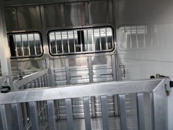 New 2026 FrontierLow Pro 6 Pen/ Stock Combo Trailer