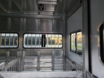 New 2026 FrontierLow Pro 6 Pen/ Stock Combo Trailer