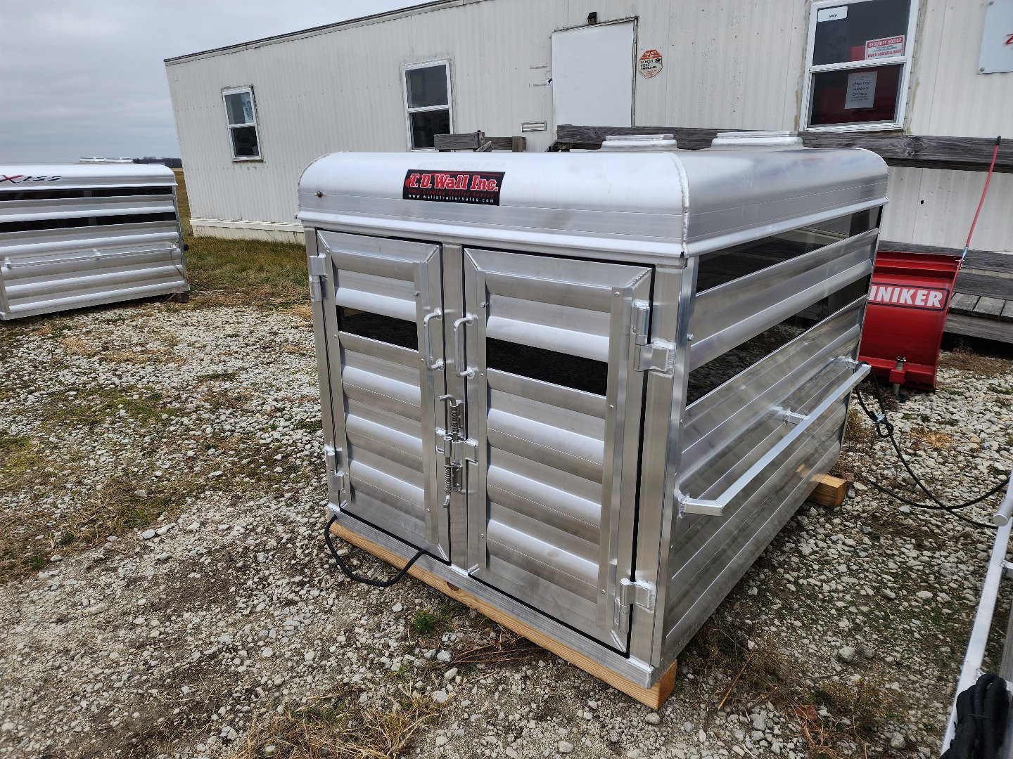 New 2025 Exiss Livestock Box Truck Box