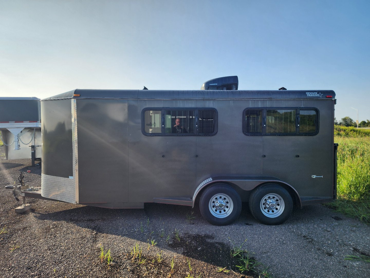 Used 2023 Towlite 6 Pen / Stock Combo Trailer