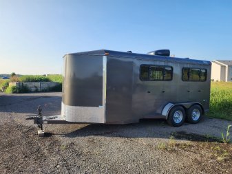 Used 2023 Towlite 6 Pen / Stock Combo Trailer