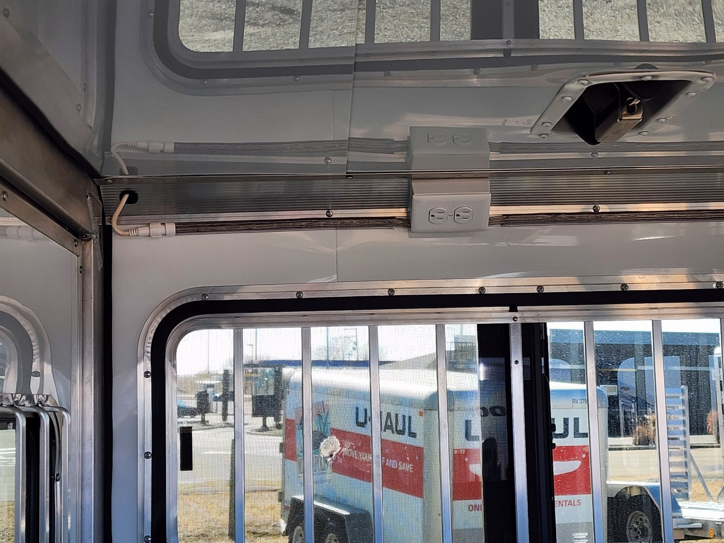 New 2025 Frontier Stock Low Pro 7x16 6 Pen / Stock Combo Trailer