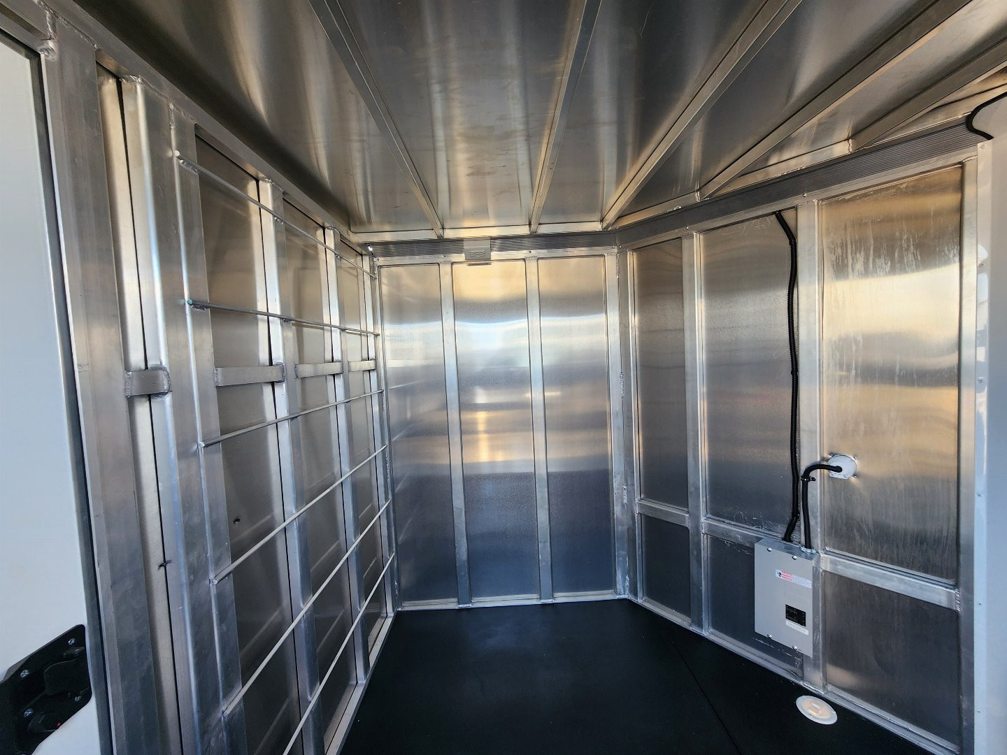 New 2025 Frontier Stock Low Pro 7x16 6 Pen / Stock Combo Trailer