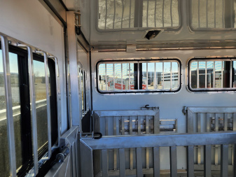 New 2025 Frontier Stock Low Pro 7x16 6 Pen / Stock Combo Trailer