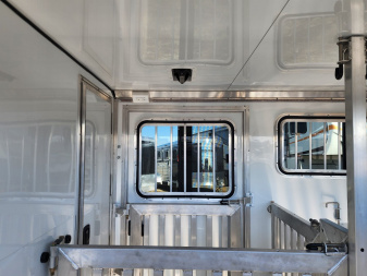 New 2025 Frontier Stock Low Pro 7x16 6 Pen / Stock Combo Trailer