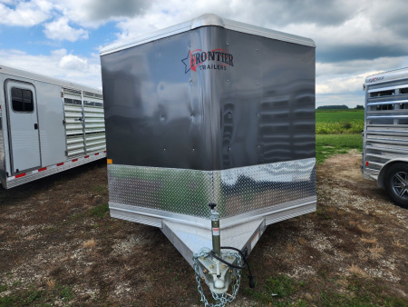 New 2026 Frontier Stock Low Pro 820 DDFW 8 Pen/ Stock Combo Trailer