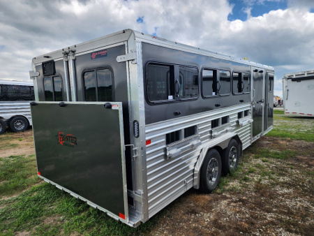 New 2026 Frontier Stock Low Pro 820 DDFW 8 Pen/ Stock Combo Trailer