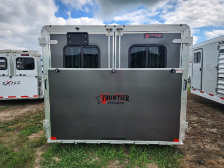 New 2026 Frontier Stock Low Pro 820 DDFW 8 Pen/ Stock Combo Trailer