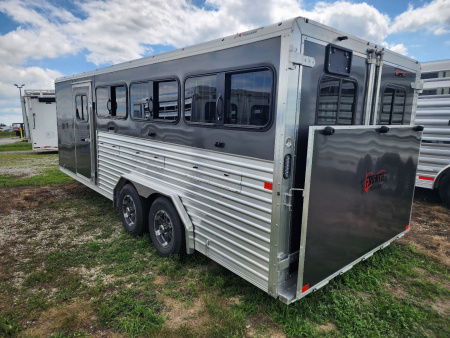 New 2026 Frontier Stock Low Pro 820 DDFW 8 Pen/ Stock Combo Trailer