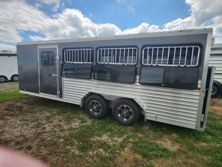 New 2026 Frontier Stock Low Pro 820 DDFW 8 Pen/ Stock Combo Trailer