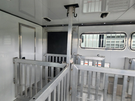 New 2026 Frontier Stock Low Pro 820 DDFW 8 Pen/ Stock Combo Trailer