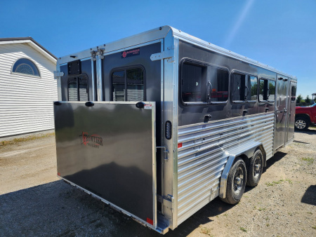 New 2026 Frontier Stock Low Pro 820 DDFW 8 Pen/ Stock Combo Trailer