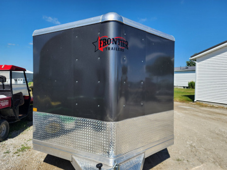 New 2026 Frontier Stock Low Pro 820 DDFW 8 Pen/ Stock Combo Trailer