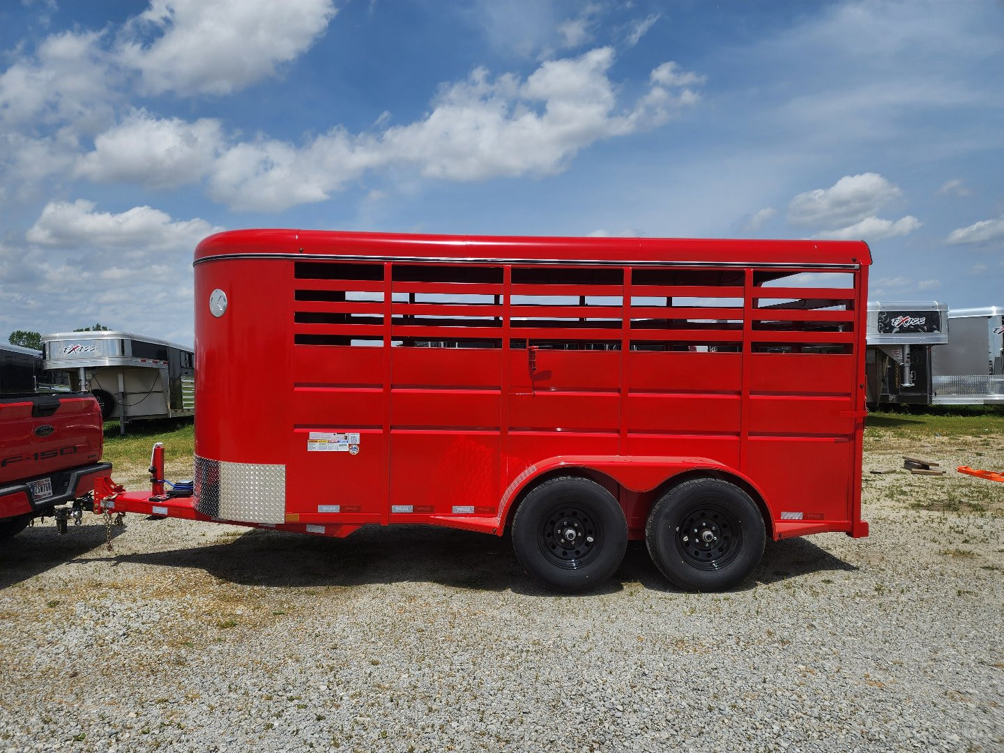 New 2024 Delco 6 x16 Stock Combo Bumper PullTrailer (NO TRADE)
