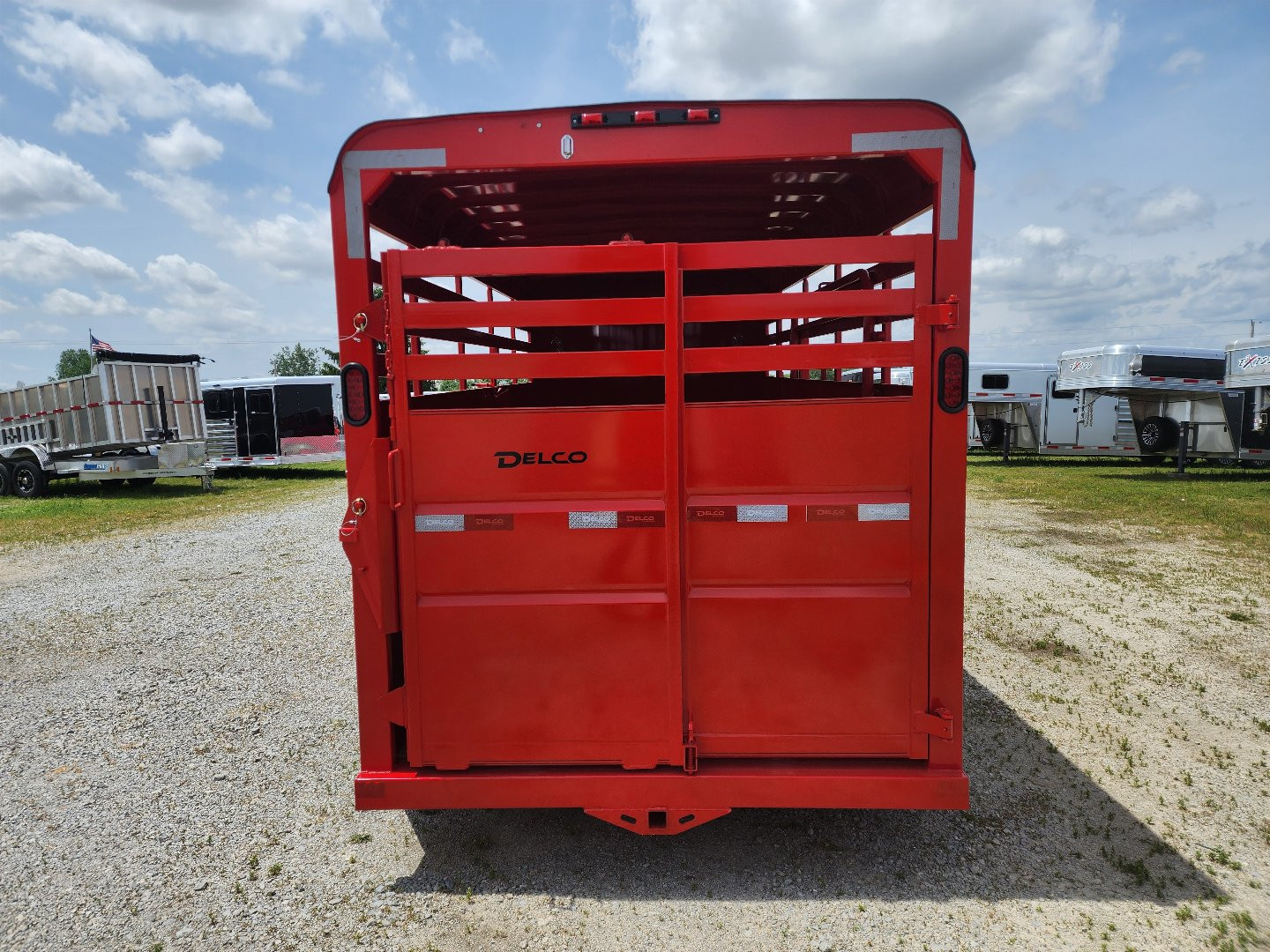 New 2024 Delco 6 x16 Stock Combo Bumper PullTrailer (NO TRADE)