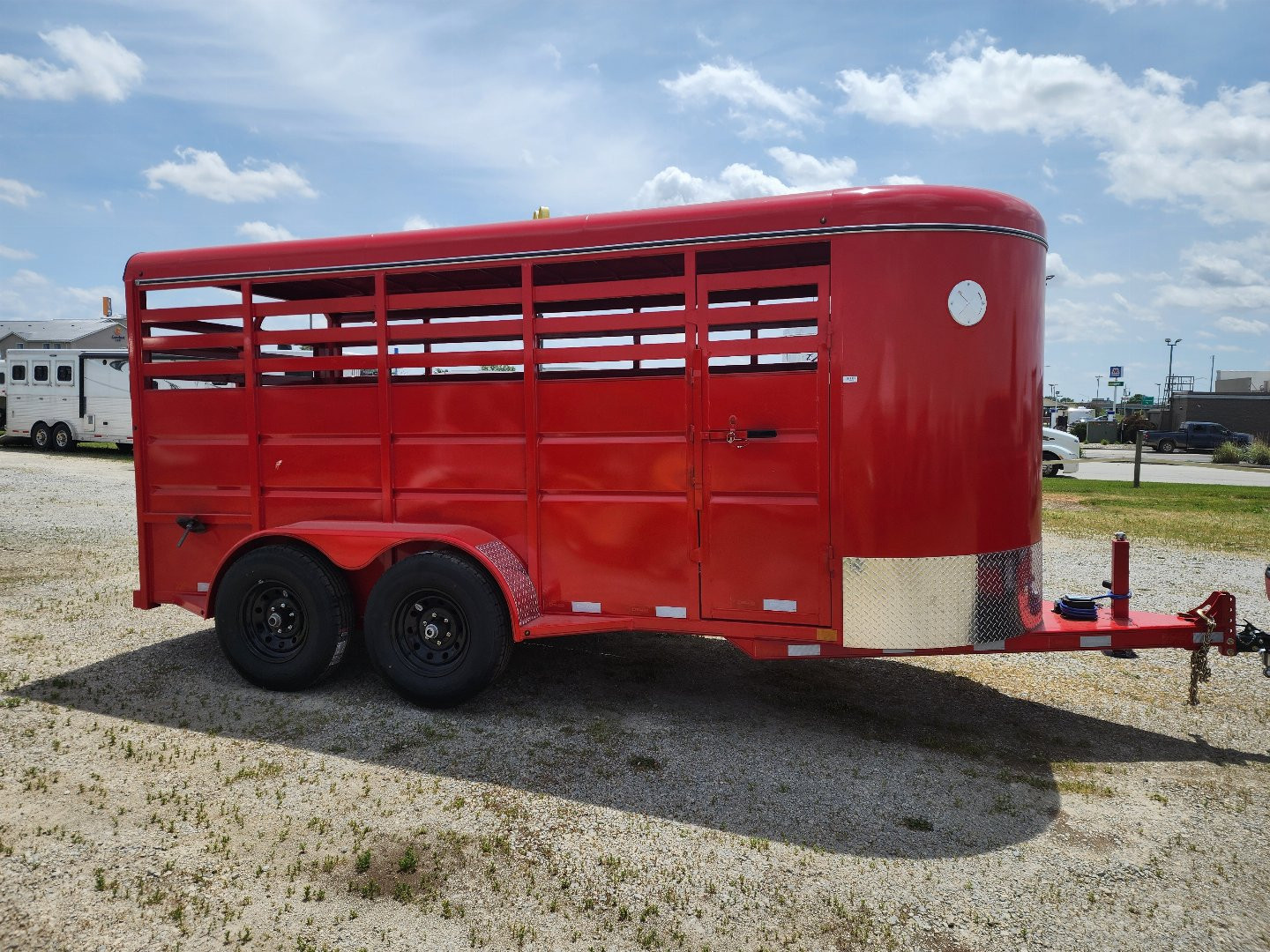 New 2024 Delco 6 x16 Stock Combo Bumper PullTrailer (NO TRADE)