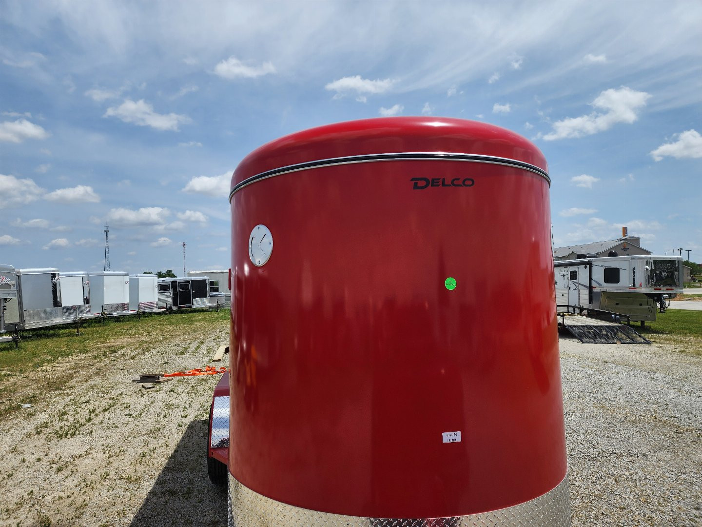 New 2024 Delco 6 x16 Stock Combo Bumper PullTrailer (NO TRADE)