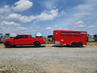 New 2024 Delco 6 x16 Stock Combo Bumper PullTrailer (NO TRADE)