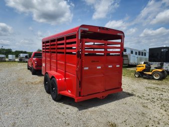 New 2024 Delco 6 x16 Stock Combo Bumper PullTrailer (NO TRADE)