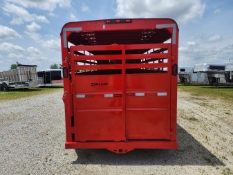 New 2024 Delco 6 x16 Stock Combo Bumper PullTrailer (NO TRADE)