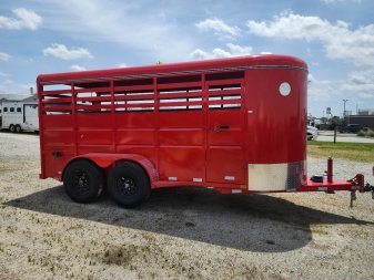 New 2024 Delco 6 x16 Stock Combo Bumper PullTrailer (NO TRADE)