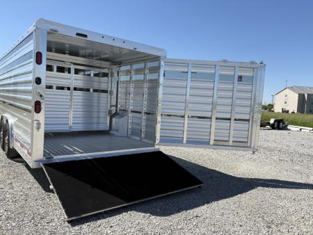 New 2026 Exiss Trailers 8026 Stock / Stock Combo Trailer/6 Pen