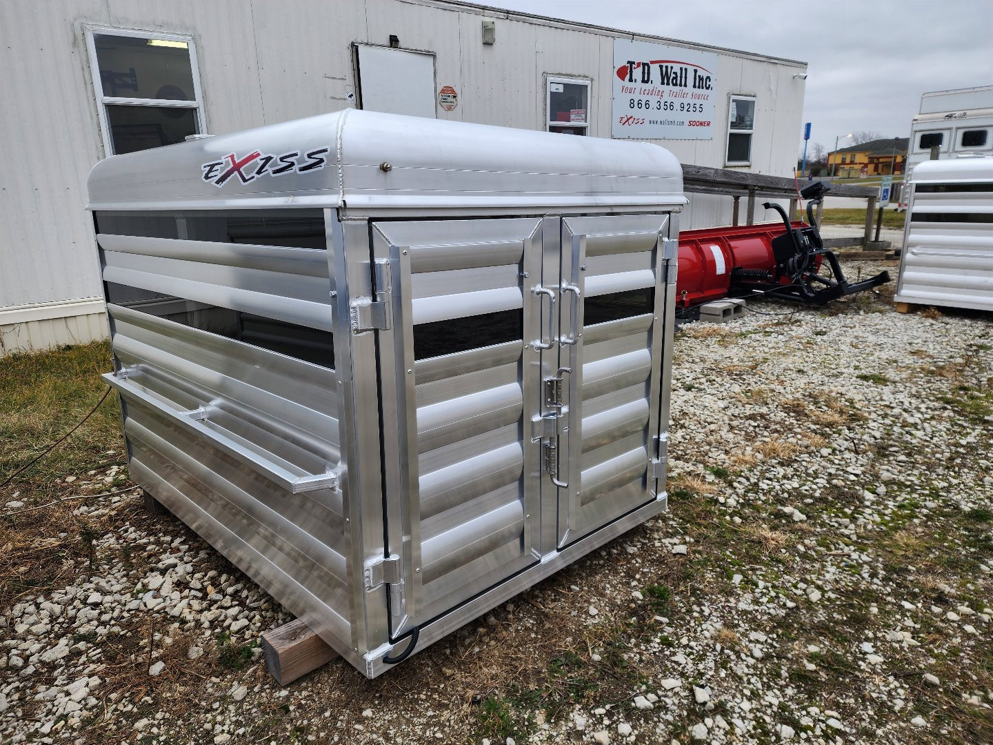 New 2025 Exiss Livestock Box Truck Box