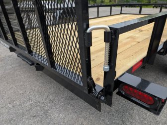 New 2025 Triple Crown 76"X12' Single Axle Utility Trailer