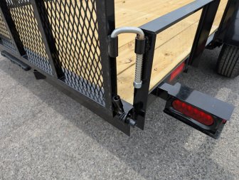New 2025 Triple Crown 76"X12' Single Axle Utility Trailer