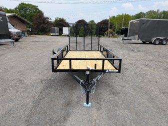 New 2025 Triple Crown 5X10 Single Axle Utility Trailer
