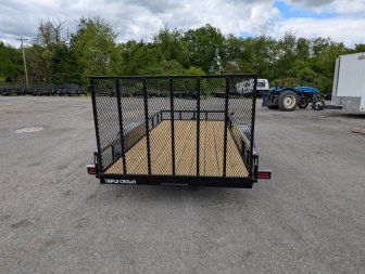 New 2025 Triple Crown 76"X16' 7K Tandem Utility Trailer