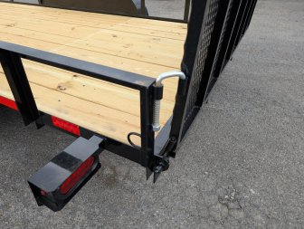 New 2025 Triple Crown 76"X16' 7K Tandem Utility Trailer