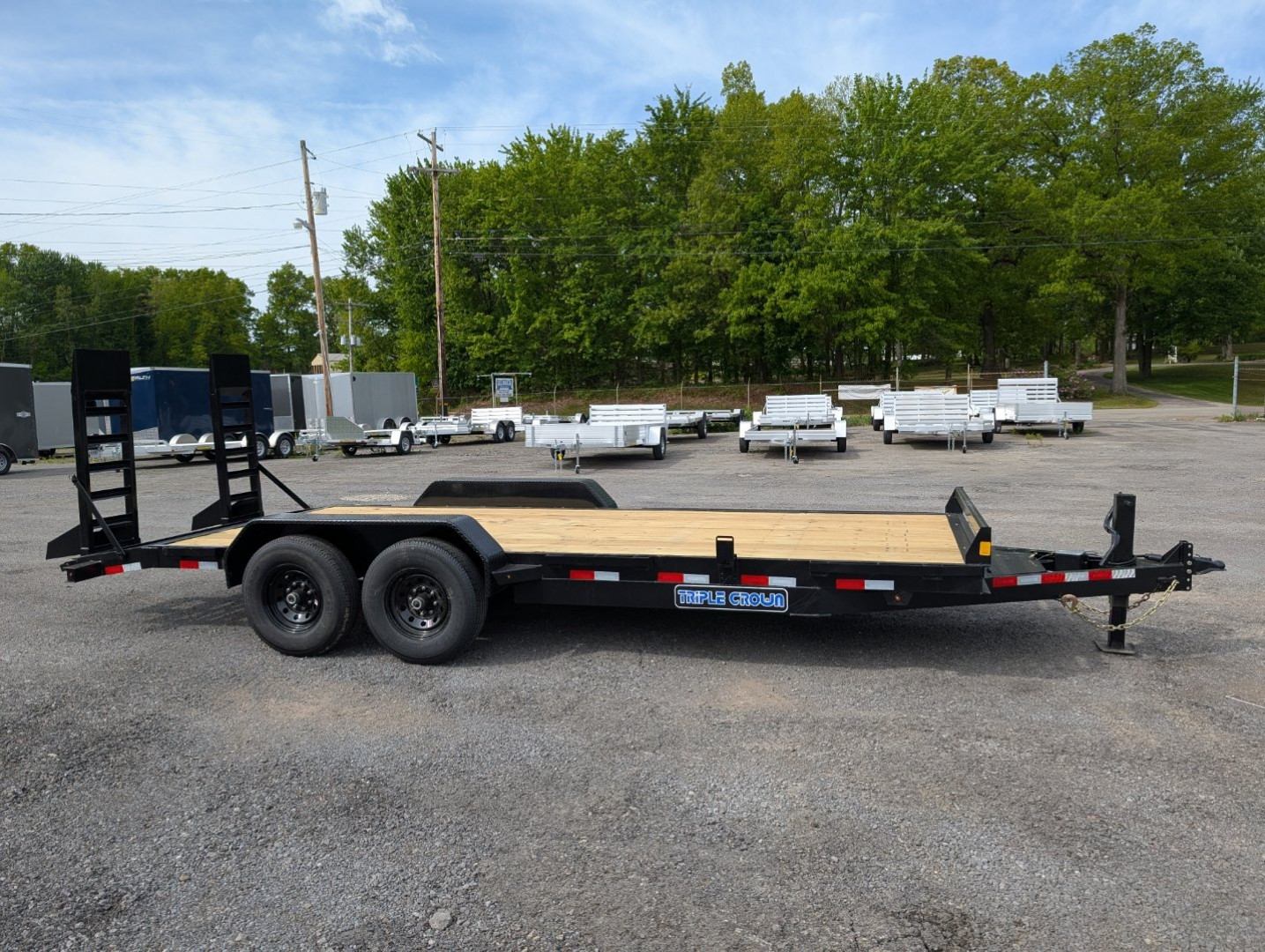 New 2025 Triple Crown 7X20 14K Equipment Trailer