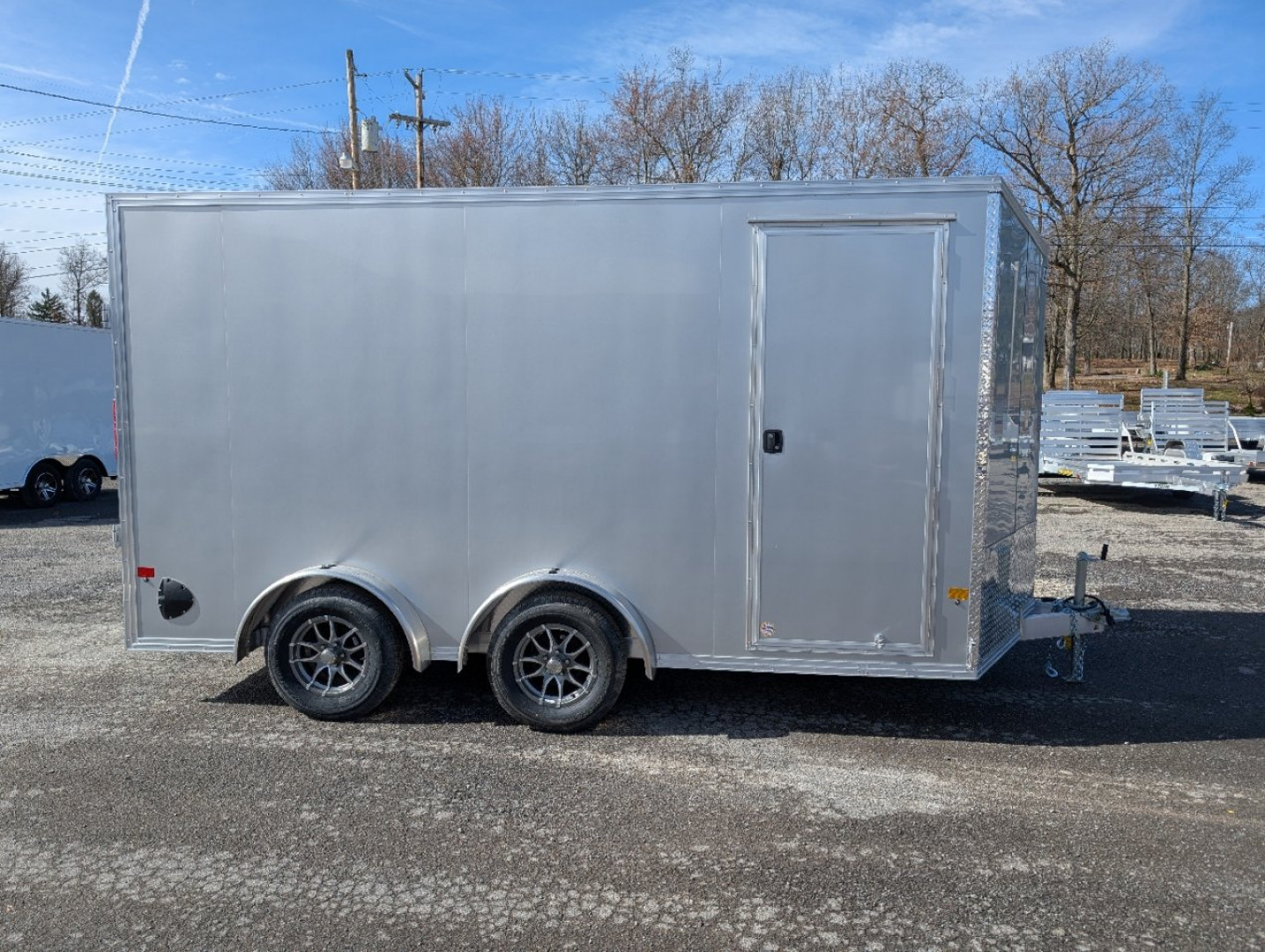 New 2025 EZ-HAULER 7.5X14 UTV Cargo / Enclosed Trailer