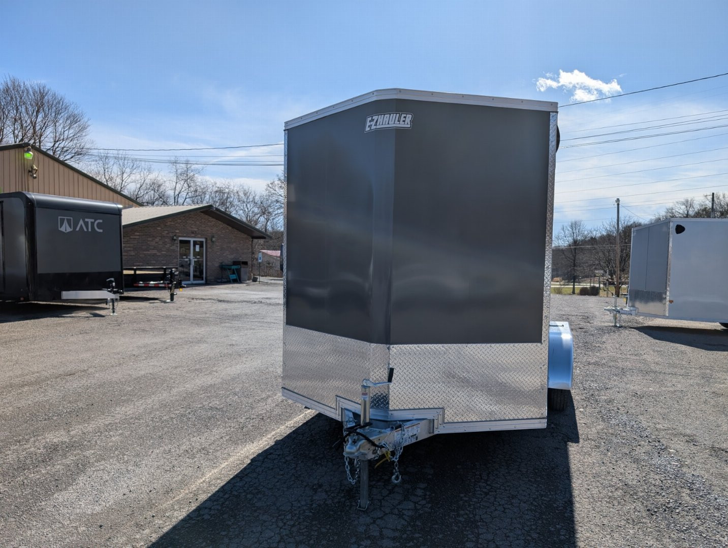 New 2025 EZ-Hauler 7X12TA Cargo / Enclosed Trailer