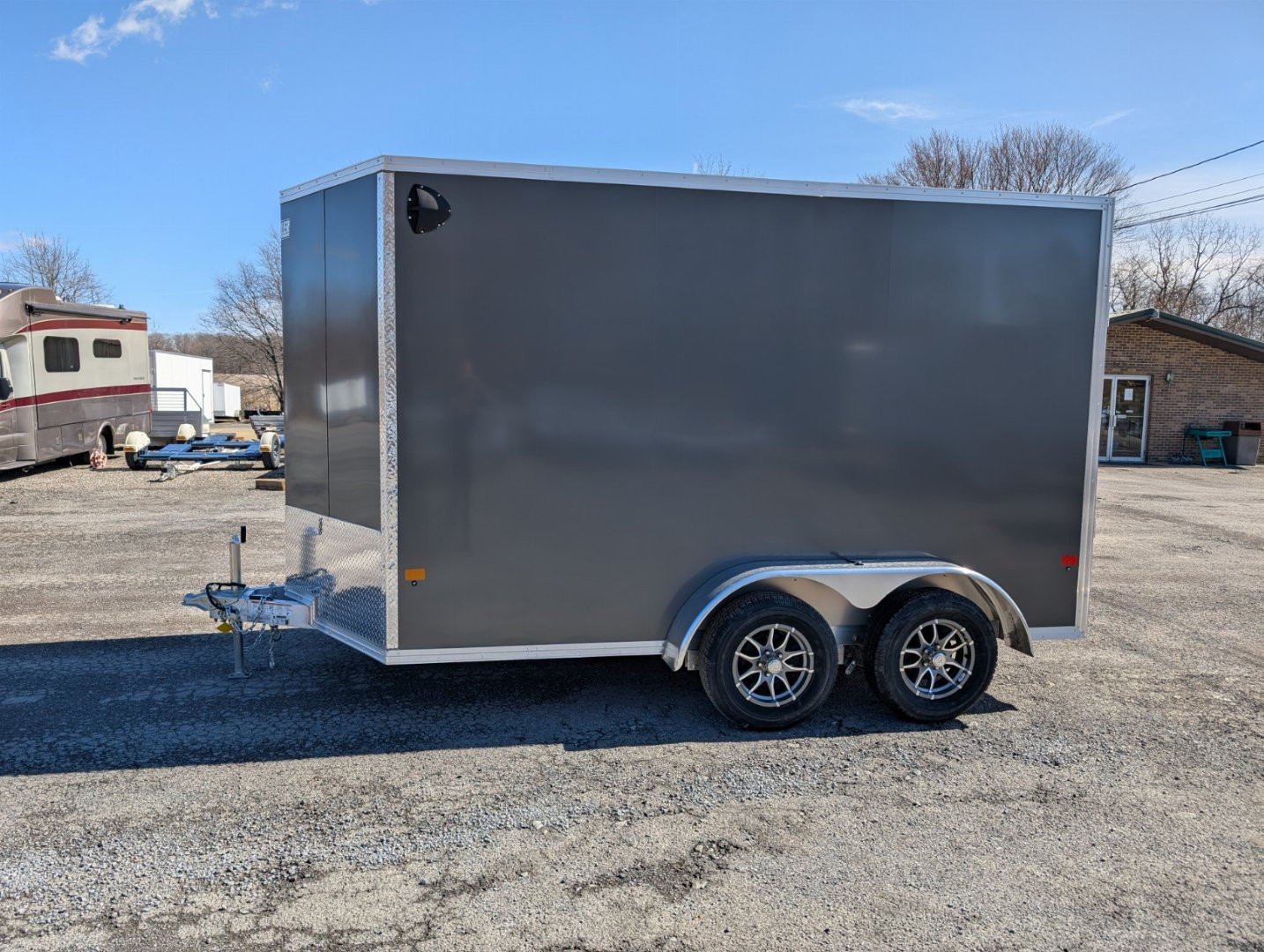 New 2025 EZ-Hauler 7X12TA Cargo / Enclosed Trailer