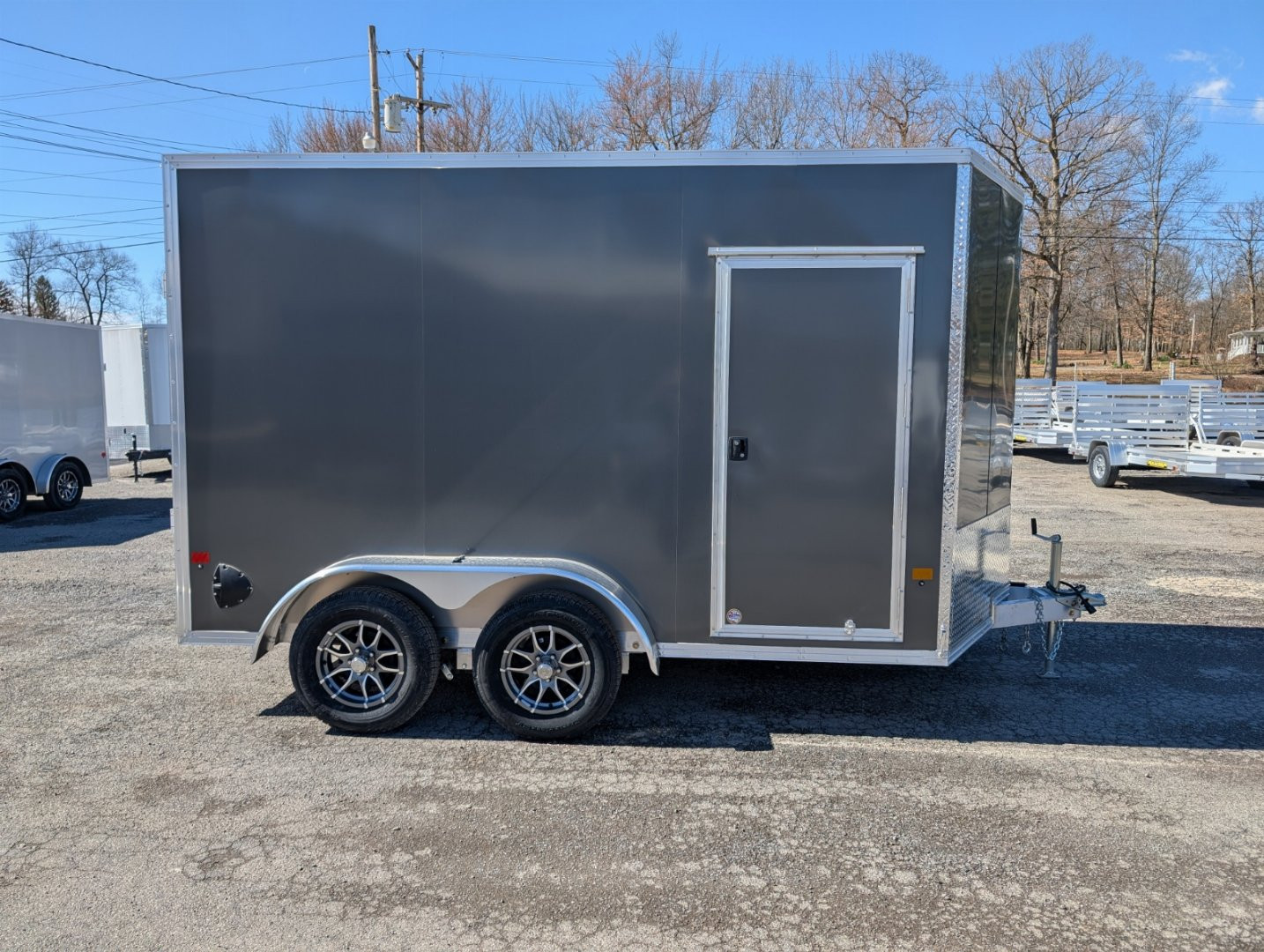 New 2025 EZ-Hauler 7X12TA Cargo / Enclosed Trailer