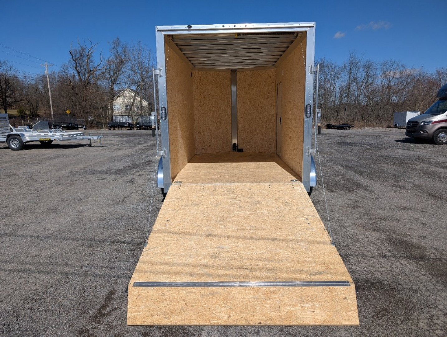 New 2025 EZ-Hauler 7X12TA Cargo / Enclosed Trailer