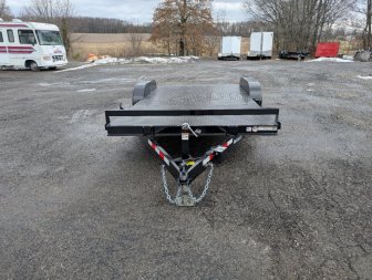 New 2025 Triple Crown Trailers 82 X16' STEEL DECK Car Hauler - Stock#36767