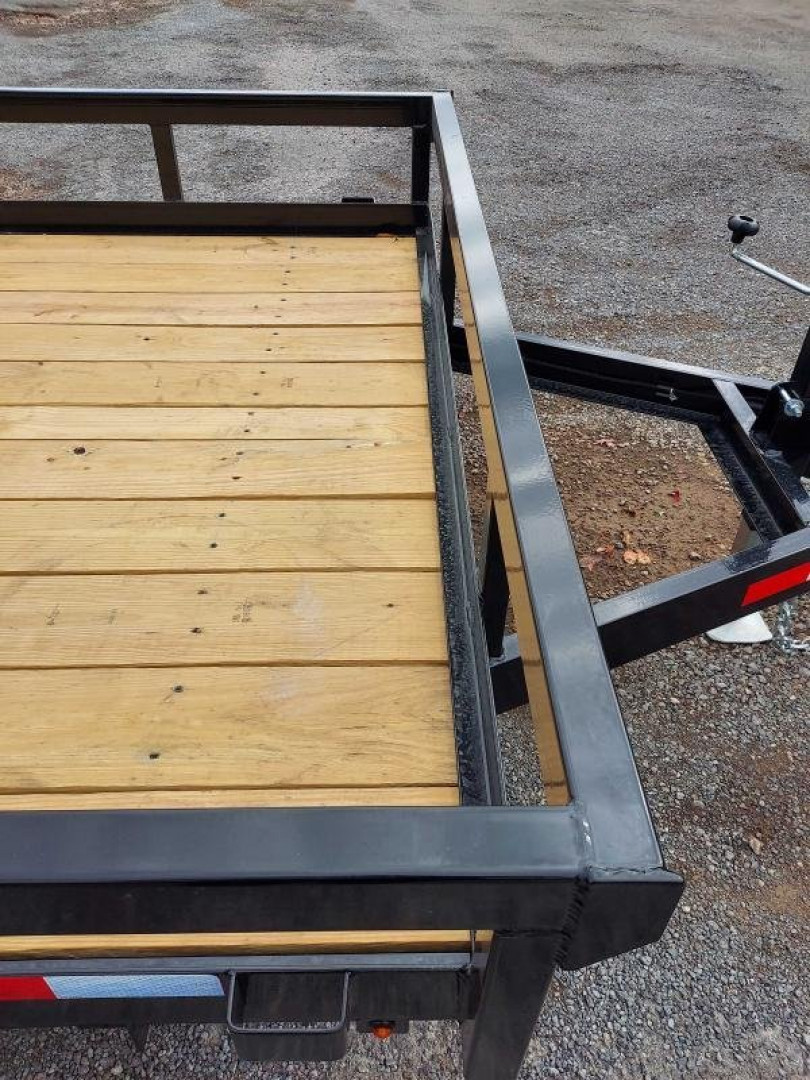 New 2023 H&H Trailers 82"X18' 10K Utility Trailer-91126